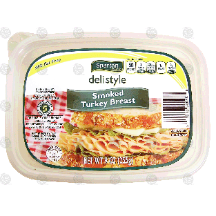 Spartan deli style smoked turkey breast 9oz
