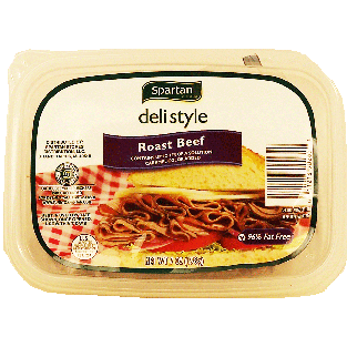 Spartan deli style roast beef sliced 7oz