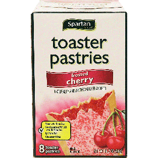 Spartan  frosted cherry toaster pastries, 8-count 14.7oz