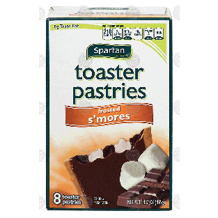 Spartan  toaster pastries, frosted s'mores, 8-count 14.7oz