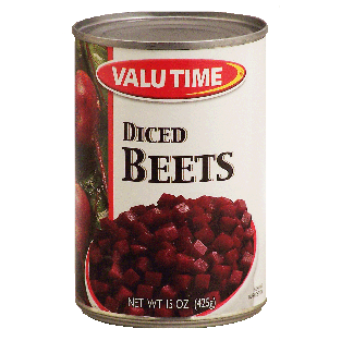 Valu Time  diced beets  15oz