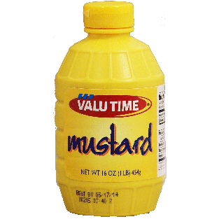 Valu Time  mustard 16oz