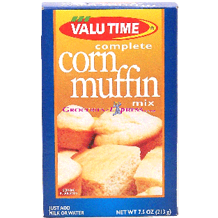 Valu Time  complete corn muffin mix 7.5oz