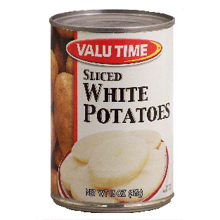 Valu Time  sliced white potatoes  15oz
