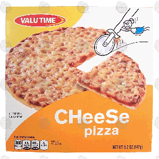 Valu Time  cheese pizza 5.2-oz