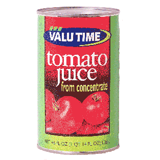 Valu Time  tomato juice from concentrate 46fl oz