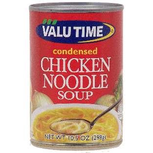 Valu Time  condensed chicken noodle soup 10.5oz