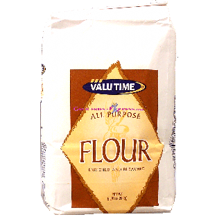 Valu Time  flour, all purpose enriched and bleached 5lb