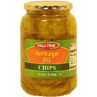 Valu Time  hamburger dill slices 32fl oz