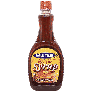 Valu Time  butter flavored syrup 24fl oz