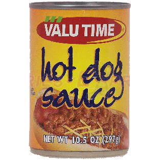 Valu Time  hot dog sauce 10.5oz