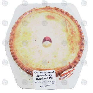 Table Talk Pies  old fashioned strawberry rhubarb pie 24-oz