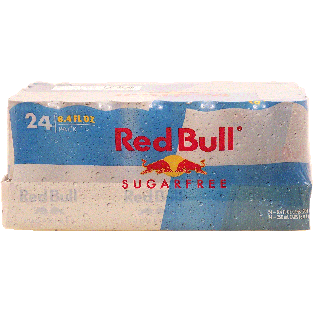 Red Bull  sugar free energy drink, 8.4-fl. oz. cans 24pk