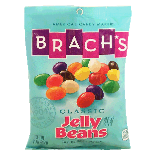 Brach's  original jelly beans; cherry, grape, raspberry, vanilla-p11oz