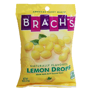 Brach's  lemon drops made with real lemon juice  9oz