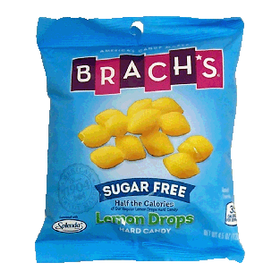 Brach's  sugar free lemon drops, hard candy 4.5oz