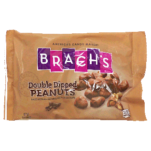 Brach's Double Dippers roasted peanuts double dipped in 100% milk  12oz