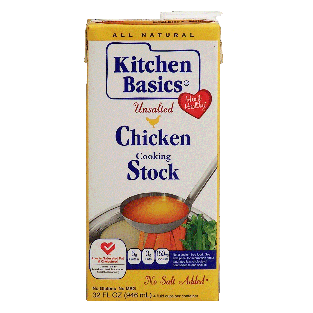 Kitchen Basics  unsalted chicken cooking stock 32fl oz