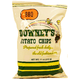 Downey's  potato chips, bbq flavor 11oz