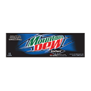 Mountain Dew Voltage dew charged with raspberry citrus flavor 144fl oz