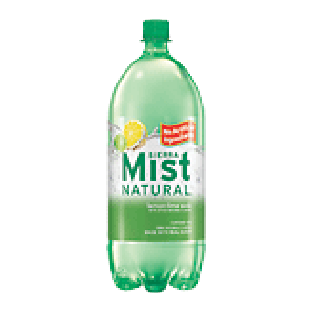 Sierra Mist Natural lemon-lime soda, caffeine free, made with real s2L