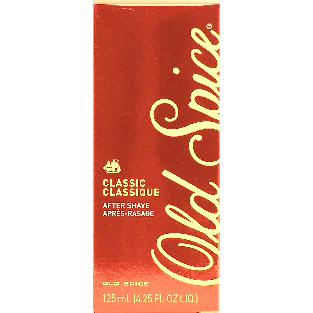 Old Spice  after shave, classic 4.25fl oz