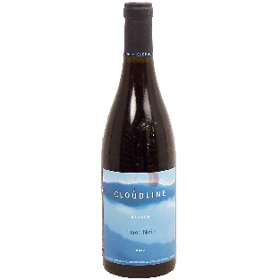 Cloudline  pinto noir wine of Oregon, 13.5% alc. by vol. 750ml