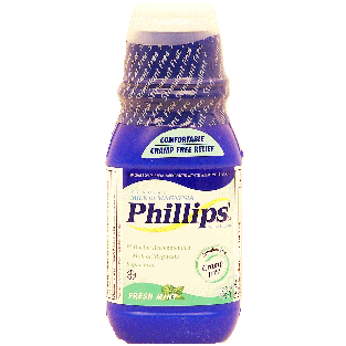 Phillips  milk of magneisa mint flavored liquid 12fl oz