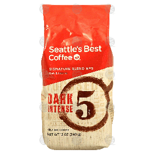 Seattle's Best  Level 5; bold, dark, intense ground coffee 12-oz