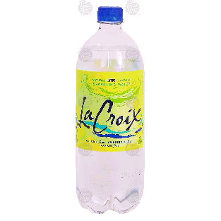 La Croix  natural lime flavored sparkling water 1-L