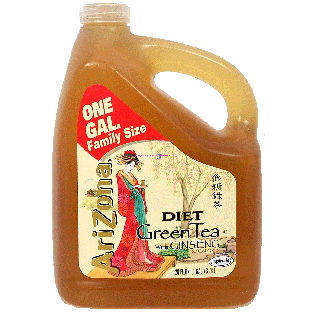 Arizona  diet green tea with Ginseng 1gal