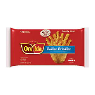 Ore-Ida  golden crinkles, french fried potatoes 5-lb