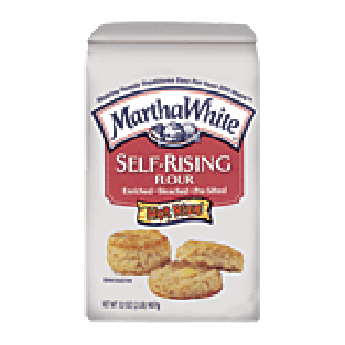 Martha White  self-rising flour, enriched-bleached pre-sifted 2lb