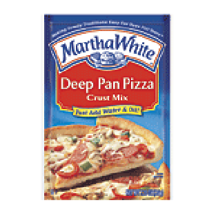Martha White Pizza Crust Mix Deep Pan Pizzeria Style 7.25oz