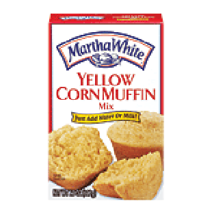 Martha White  yellow corn muffin mix, just add milk or water 7.5oz