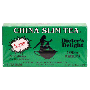 China Slim Tea Dieter's Delight pure herbal tea, dietary suppleme1.9oz