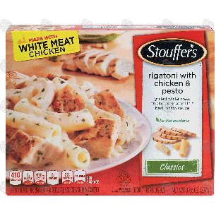 Stouffer's  rigatoni with roasted white meat chicken tossed in a8.25oz