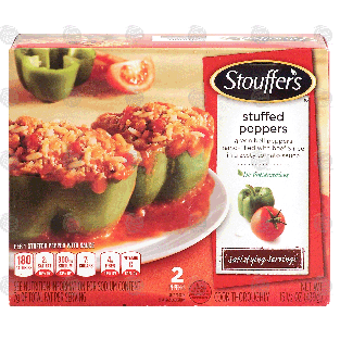 Stouffer's Core Stuffed Peppers w/Beef & Rice Mixture In Tomato 15.5oz