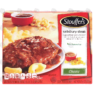 Stouffer's Core Salisbury Steak w/Grilled Onions & Gravy w/Maca9.625oz