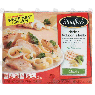 Stouffer's Classics chicken fettuccini alfredo, grilled white m10.5-oz