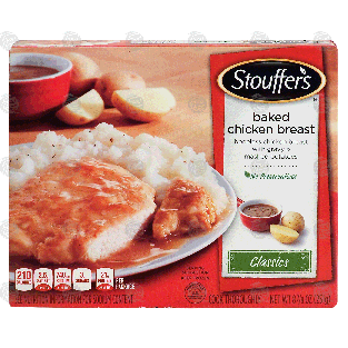Stouffer's Classics baked chicken breast; boneless chicken bre8.875-oz