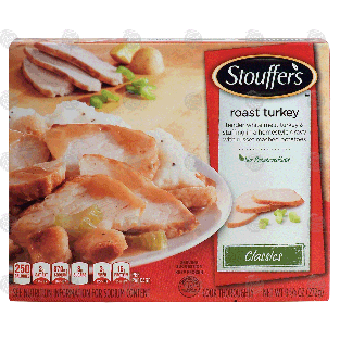 Stouffer's Classics roast turkey; white meat turkey & stuffing9.625-oz