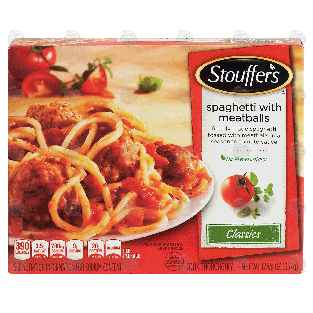 Stouffer's Classics spaghetti w/ meatballs 12.625-oz