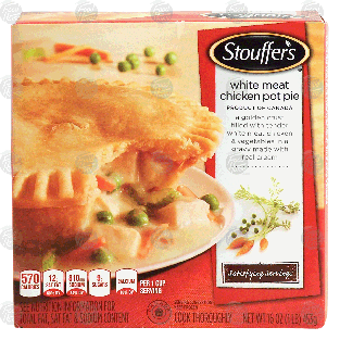 Stouffer's  white meat chicken pot pie 16-oz