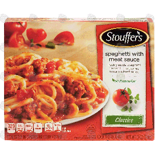 Stouffer's Classics spaghetti with meat sauce 12-oz