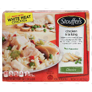 Stouffer's Classics chicken a la king; chicken in a creamy sauc11.5-oz