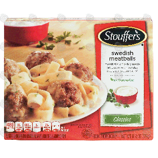 Stouffer's Classics swedish meatballs & freshly made fettuccini11.5-oz