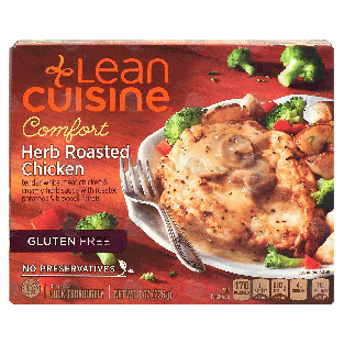 Stouffer's Lean Cuisine comfort; herb roasted chicken with roasted8-oz
