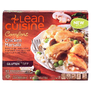 Stouffer's Lean Cuisine comfort; chicken marsala, chicken in a8.125-oz