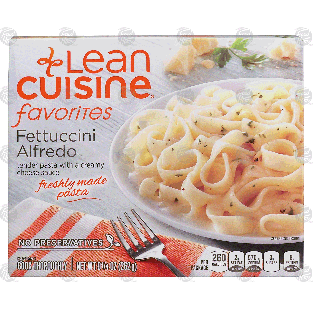 Stouffer's Lean Cuisine fettuccini alfredo, tender fettuccini w9.25-oz